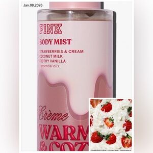 NWT NIB VS PINK FS BODY CRÈME SERIES CRÈME WARM & COZY |SPRING INTO A NEW SCENT